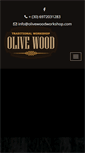 Mobile Screenshot of olivewoodworkshop.com